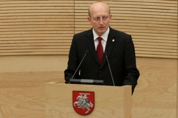 A.Valinskas išrinktas Seimo pirmininku