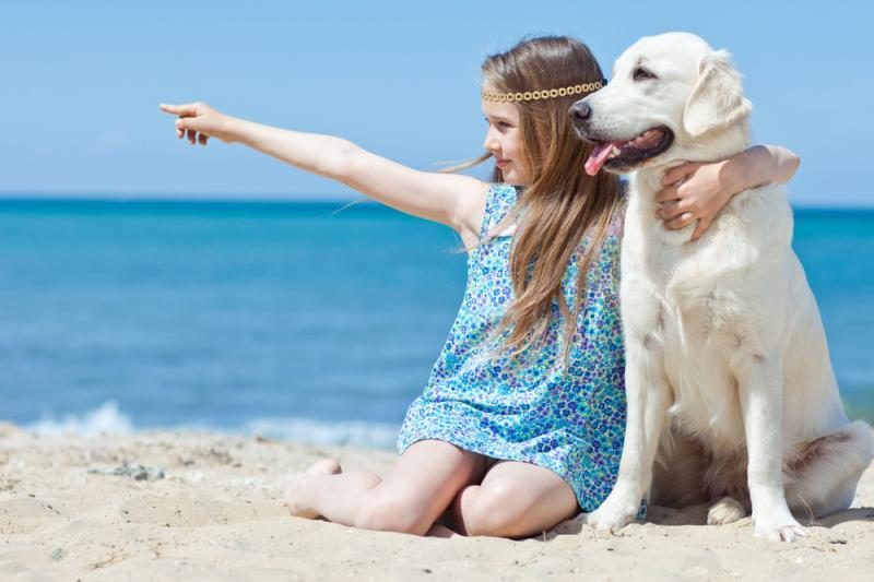 Vaikai, augantys šuns draugijoje, serga rečiau
