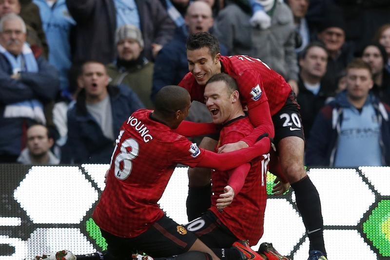Mančesterio derbyje - dramatiška „Manchester United” pergalė