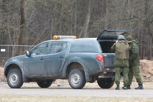 Vingio parko estradoje rastas sprogmuo (papildyta 12.52 val.)