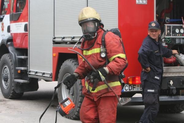 Druskininkų rajone užgesinus gaisrą rastas šeimininko lavonas