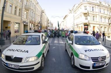 Vilniuje - protestų banga