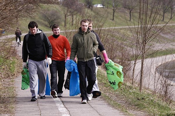 Balandis Vilniuje skelbiamas aplinkos tvarkymo mėnesiu