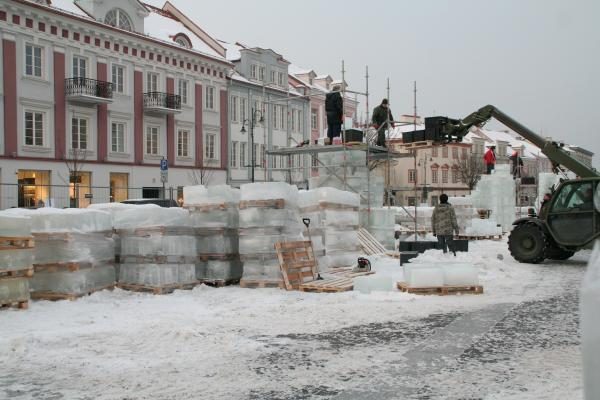 Vilniuje gimsta ledinis miestas (programa,video)