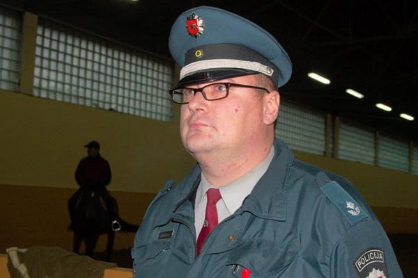 Buvęs Vilniaus raitosios policijos vadas po skandalo perkeltas į žemesnes pareigas