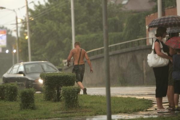 Kaunas išgyveno dar vieną smarkų lietų