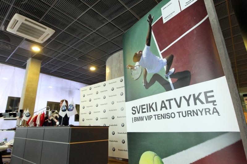 Sostinėje vyksta BMW VIP teniso turnyras