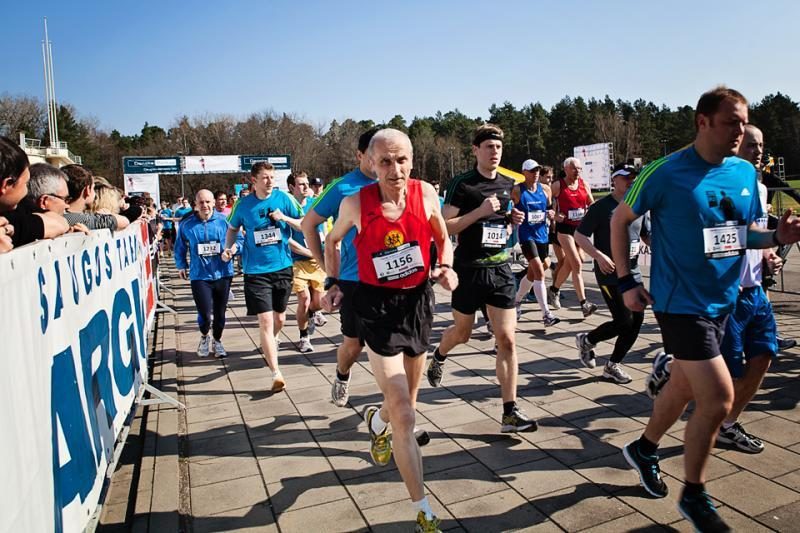 Sostinėje įvyko pirmasis Vilniaus pusmaratonis