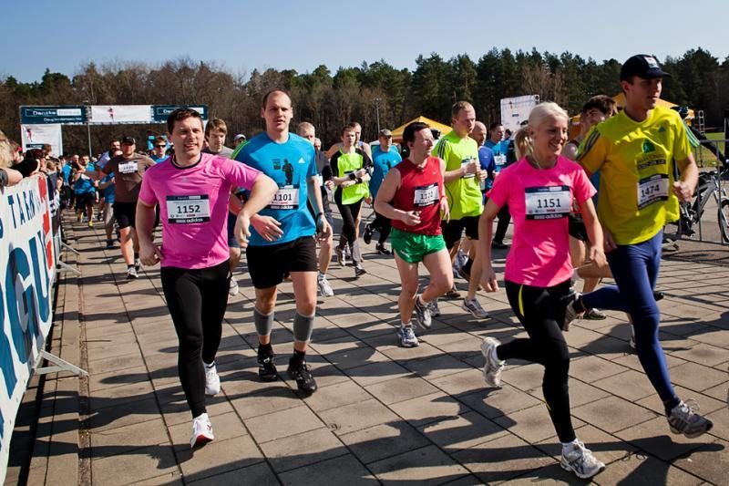 Sostinėje įvyko pirmasis Vilniaus pusmaratonis