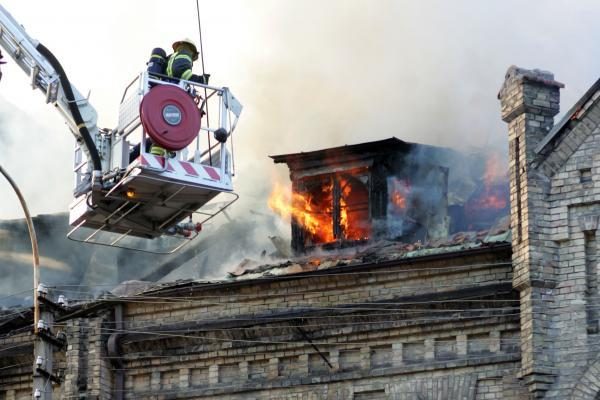 Virš restorano „Tores“ kilęs gaisras - padegimas