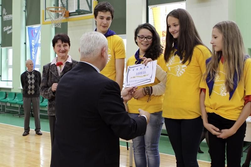 Klaipėdos moksleivių žaidynių nugalėtojams – mero taurės