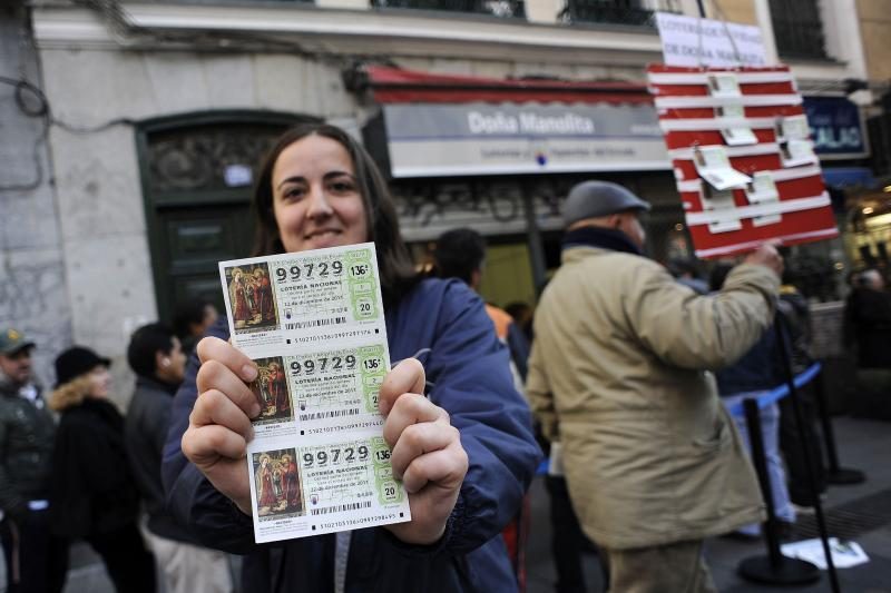 Loterija Ispanijoje: išdalyti 2,52 mlrd. eurų
