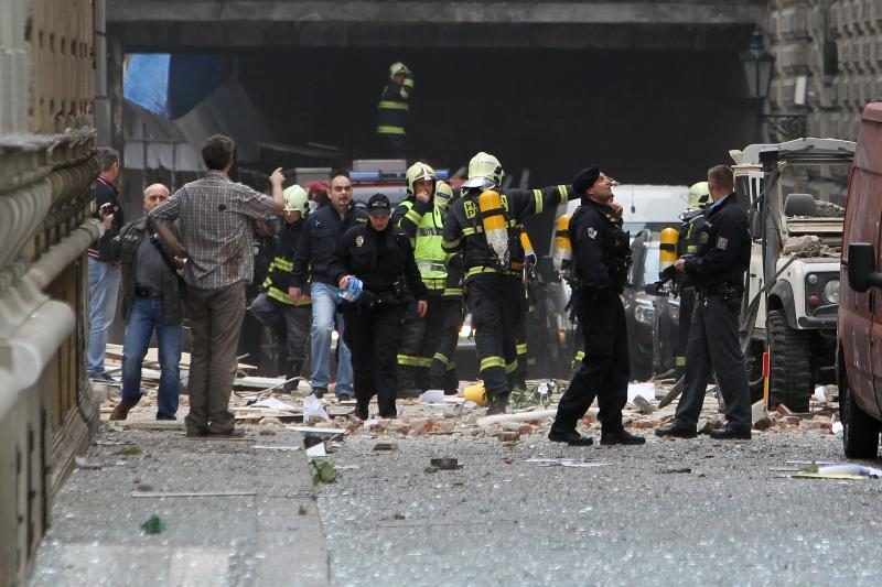 Prahoje per sprogimą nukentėjo daugiau nei pusšimtis žmonių 