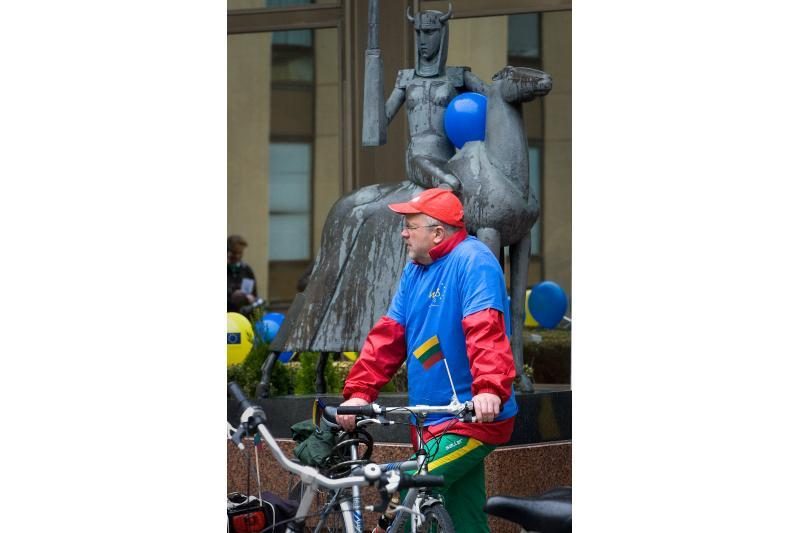Europos dienai paminėti - tradicinis dviračių žygis 