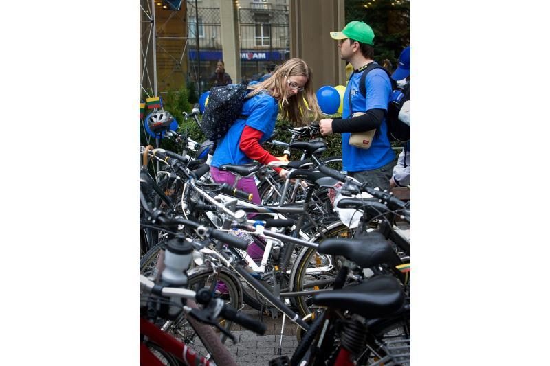 Europos dienai paminėti - tradicinis dviračių žygis 