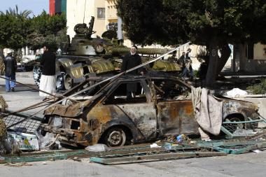 Mūšis už Libijos miestą amerikiečio korespondento akimis