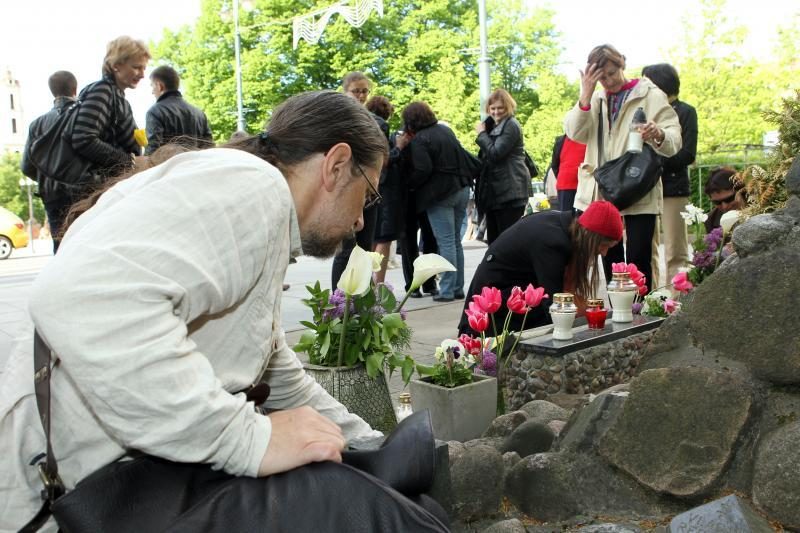 R.Kalantos aukos 40-ąsias metines sostinėje paminėjo menininkai 