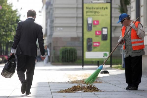 Gedimino prospekte – netikri rudens ženklai