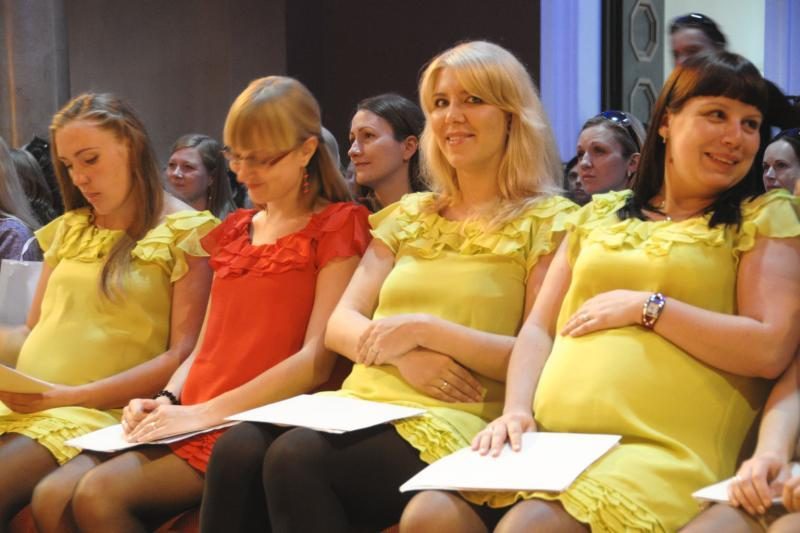 Vilniaus rotušėje – pavasarinė šventė būsimoms mamoms