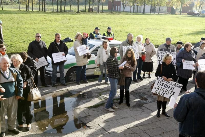 Mitingavę dituviškiai: bendrijos pirmininkas - apsišaukėlis!