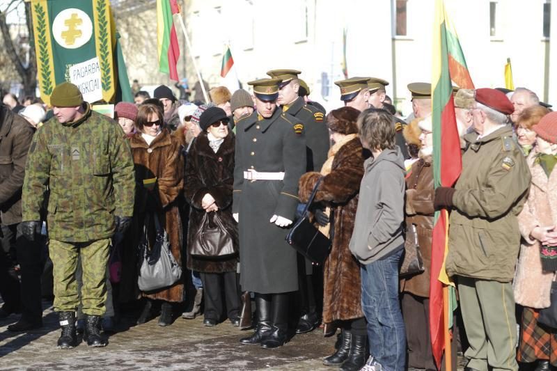 Minint Vasario 16-ąją prezidentė prašneko apie klanus ir korupciją