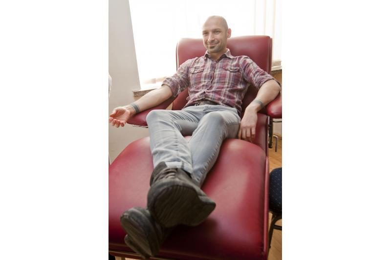 Akcijos „Pagalvok, kai perki“ savanoriai davė kraujo unikaliam tyrimui