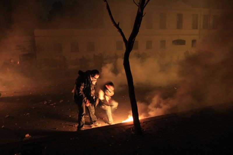 Egipte protestantams susirėmus su policija nušauti du žmonės