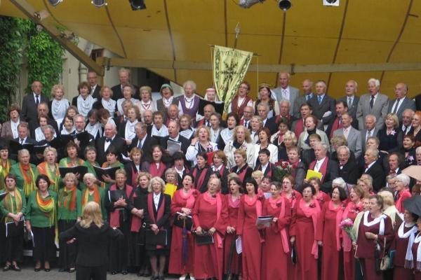 Senjorų dainų šventėje dainavo per 400 choristų