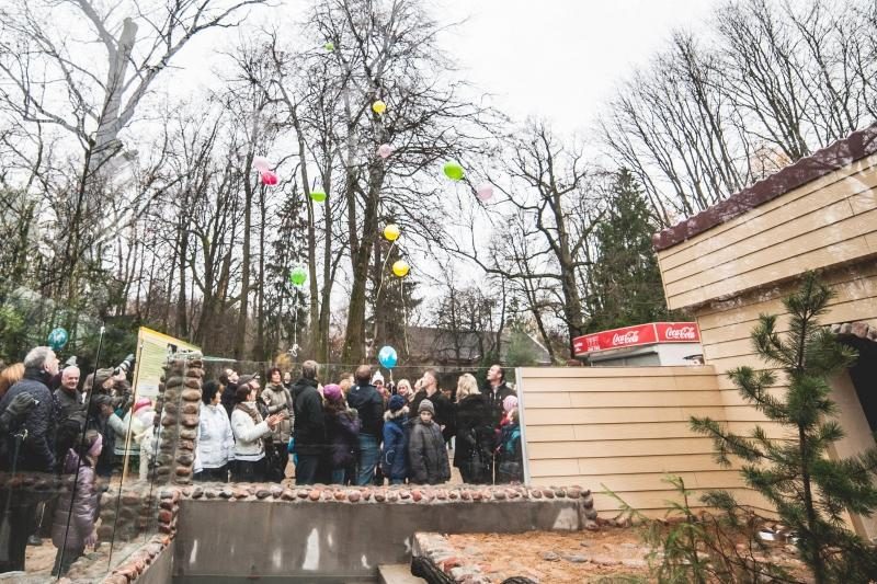 Kauno zoologijos sode duris atvėrė nauji namai ūdroms