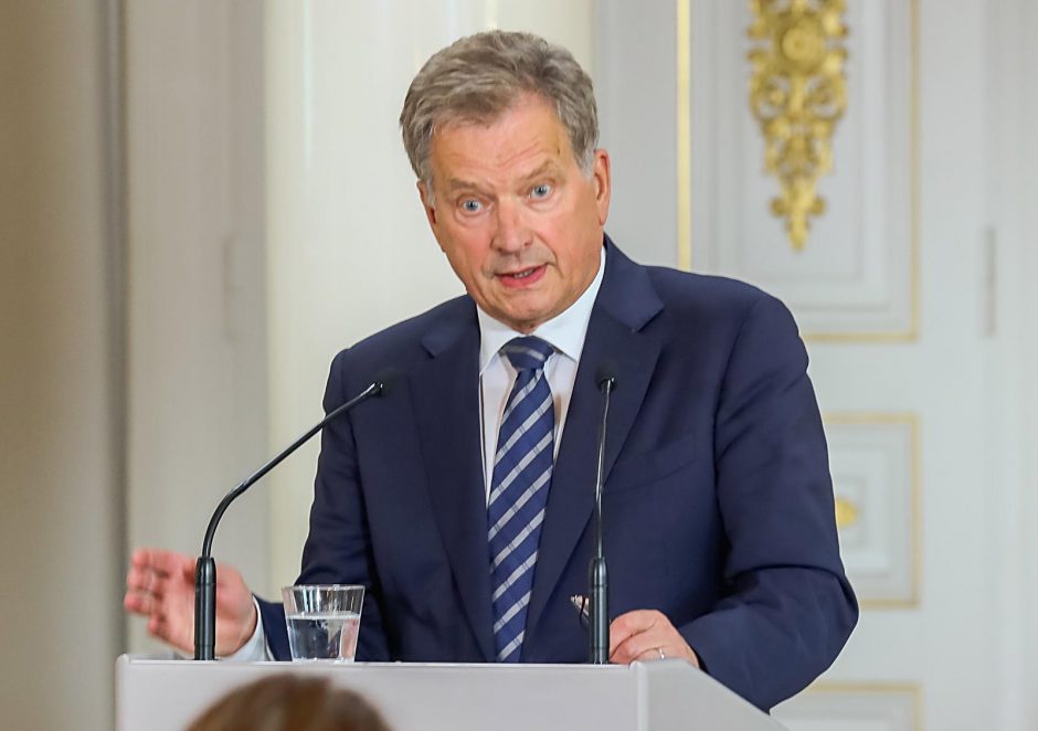 Suomijos prezidentas abejoja, ar pavyks artimiausiu metu išspręsti ginčą su Turkija