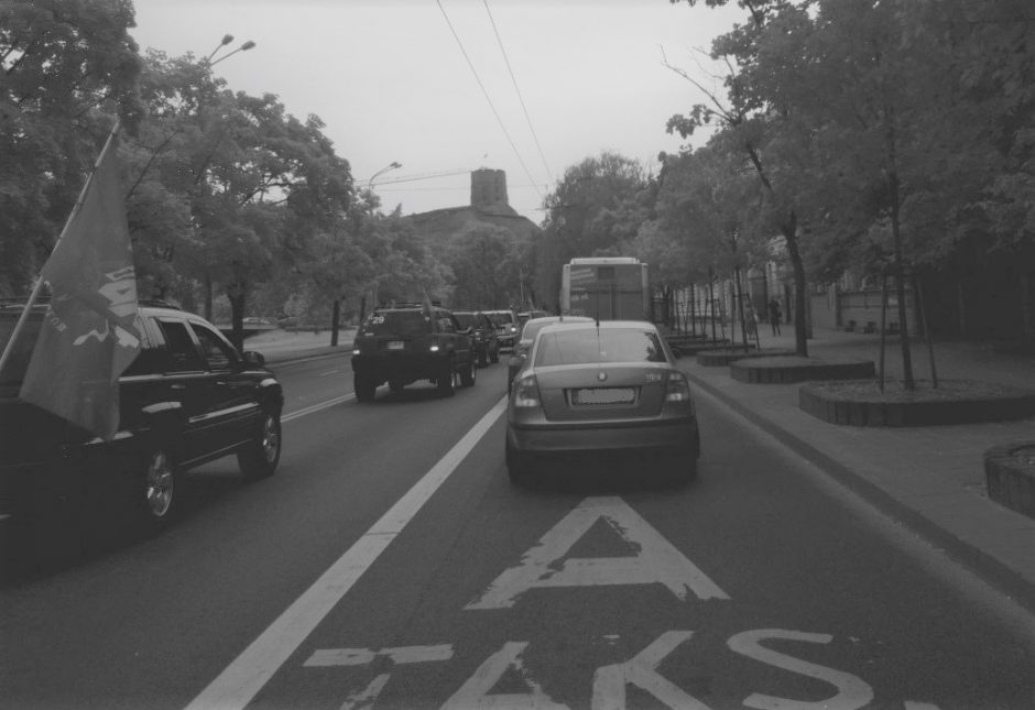Vilniuje pažeidėjus, važiuojančius A juosta, fiksuos troleibusai