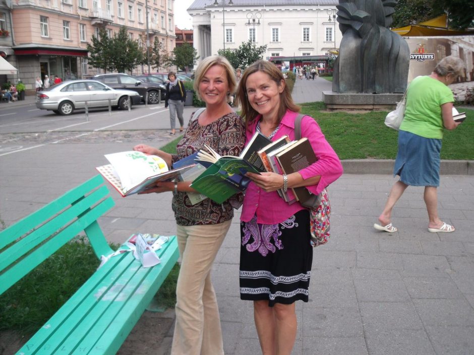 Vilniuje nemokamai dalijamos knygos