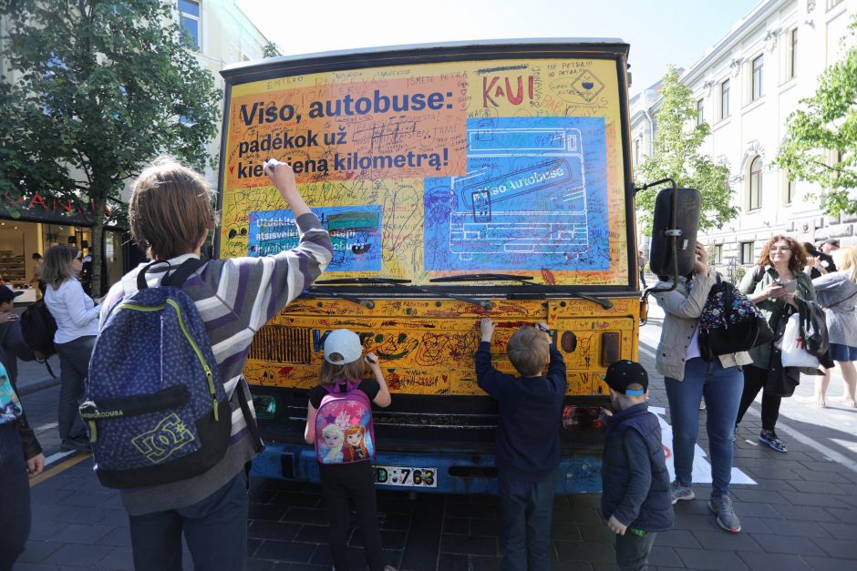 Vilnius atsisveikina su senaisiais autobusais