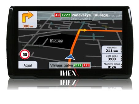 Skelbimas - IHEX-3553 PRO NAVIGACINĖ SISTEMA AUTO / TRUCK / GPS