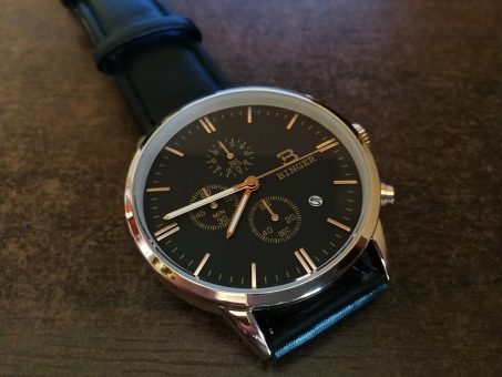 Skelbimas - BINGER gražus solidus šveicariško lygio laikrodis