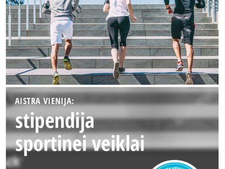 Skelbimas - Stipendija sportinei veiklai