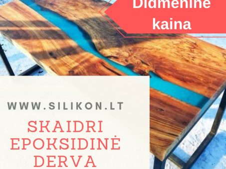 Skelbimas - Epoksidinė derva, skaidri epoksidinė derva, epoksidas