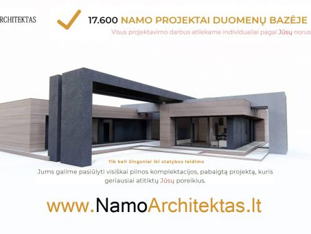 Skelbimas - Namo Architektas/projektavimo paslaugos