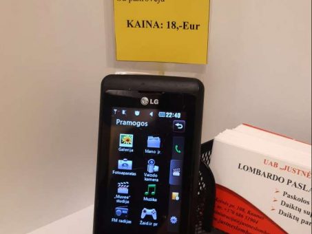 Skelbimas - Mobilusis telefonas "LG KP500"