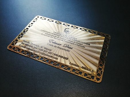 Skelbimas - METAL BUSINESS CARDS