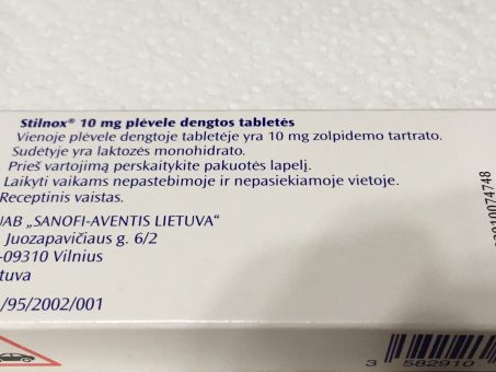 Skelbimas - Parduoda Zolpidem.Stilnox 10 mg Parduoda Stilnox Parduodu stilnox