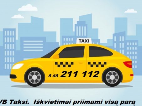 Skelbimas - VB taksi