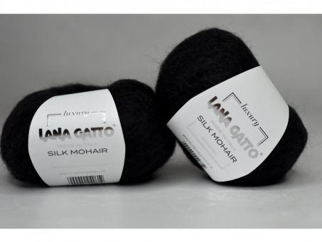 Skelbimas - Mezgimo siūlai  Lana Gatto Silk Mohair 