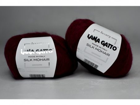 Skelbimas - Mezgimo siūlai  Lana Gatto Silk Mohair 