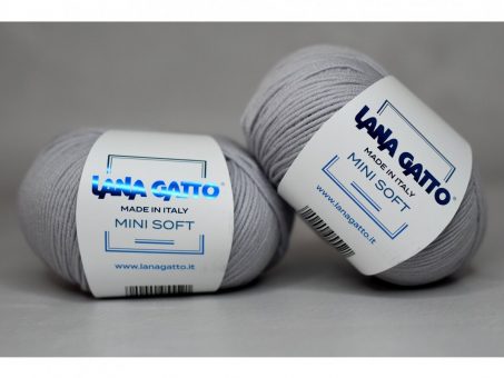 Skelbimas - Mezgimo siūlai Lana Gatto Mini Soft 100 % merino vilna