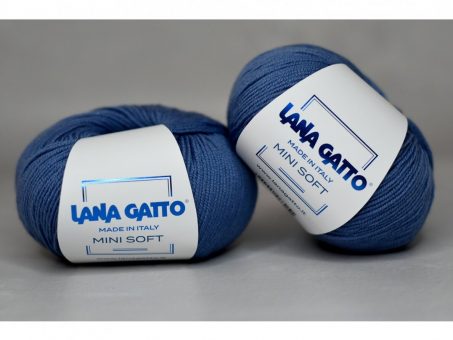 Skelbimas - Mezgimo siūlai Lana Gatto Mini Soft 100 % merino vilna