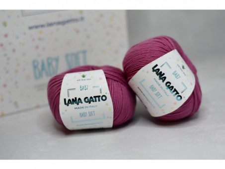 Skelbimas -  Lana Gatto Baby Soft mezgimo siūlai