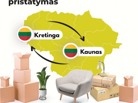 Skelbimas - Siuntų, krovinių ir kitų daiktų pervežimas Klaipėda - Kaunas