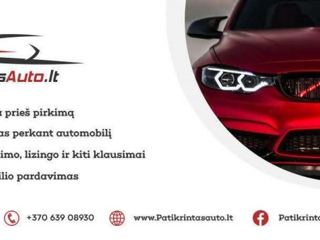 Skelbimas - Automobilio patikra prieš pirkimą