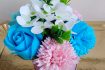 Skelbimas - Nebrangi Muilo gėlių puokštė dovana gimtadienio proga